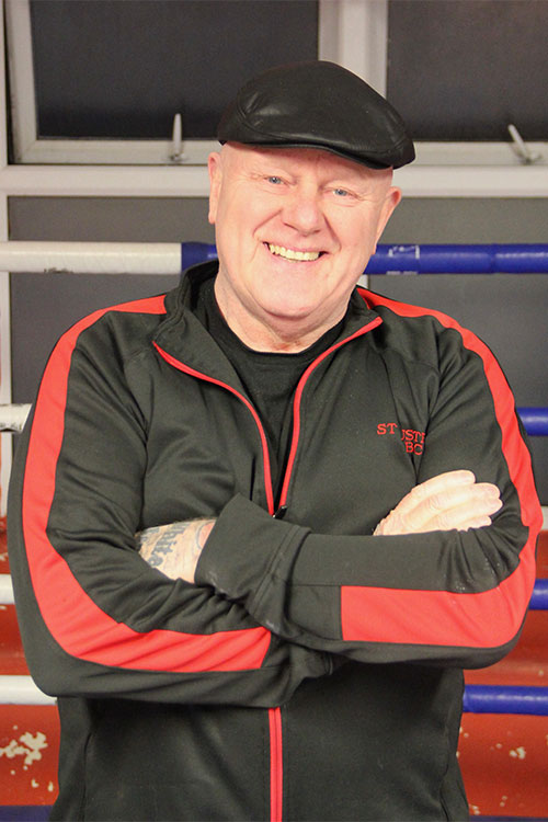 St Austell Boxing Club's head coach Jimmy Waugh