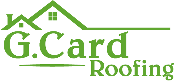 Roofing company G.Card Roofing's logo